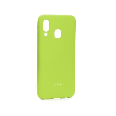 Roar Colorful Jelly Case - SAM Galaxy A40 lime