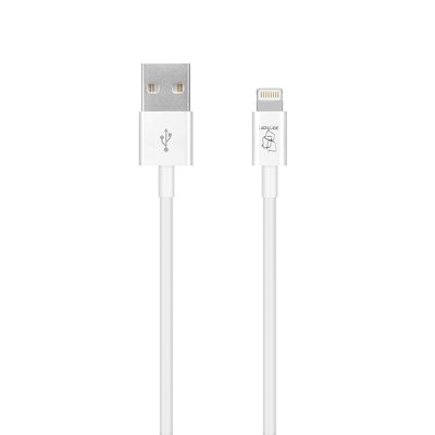 Cavo USB - APP IPHO 5/5S/5SE/6/6 Plus/iPad Mini - iOS 8.4 - 2 metri, bianco