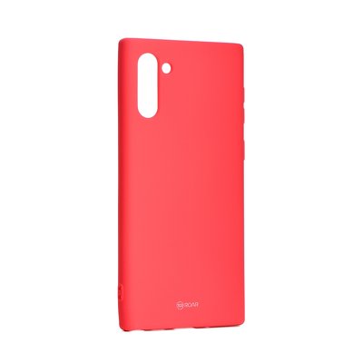 Roar Colorful Jelly Case - SAM Galaxy NOTE 10  hot pink