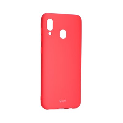 Roar Colorful Jelly Case - SAM Galaxy A20e  hot pink