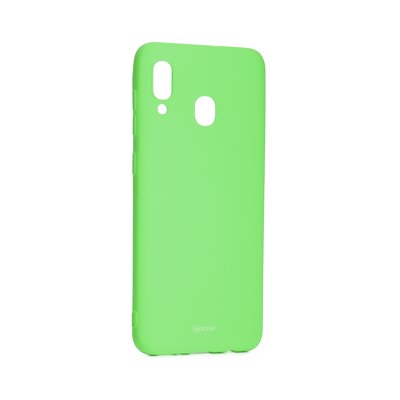 Roar Colorful Jelly Case - SAM Galaxy A20 lime