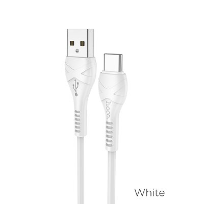 Cavo USB HOCO Potenza fredda Tipo C X37 1 metro bianco