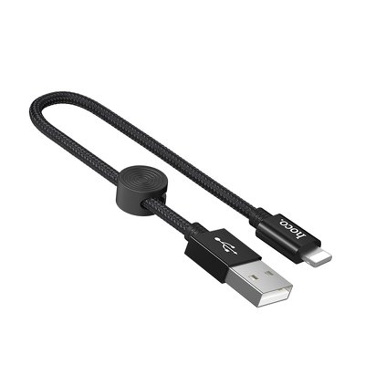 cavo USB Premium HOCO è adatto per Apple Lightning X35 25 cm nero