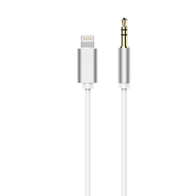 Adapter kabel HF/audio do Apple Lightning - Jack 3,5mm biaÅ‚y