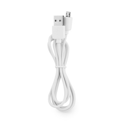 USB CABLE  dual MicroUSB bianco