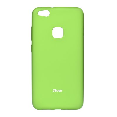 Roar Colorful Jelly Case - HUA P10 Lite lime